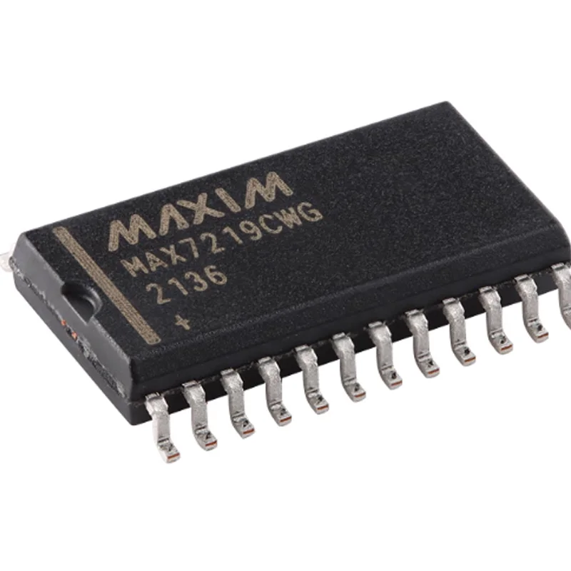 10Pcs New Original Max7219Cwg+T Max7219Cwg Soic-24 Serial Interface 8-Bit Led Display Driver Chip
10Pcs New Original Max7219Cwg+T Max7219Cwg Soic-24 Serial Interface 8-Bit Led Display Driver Chip