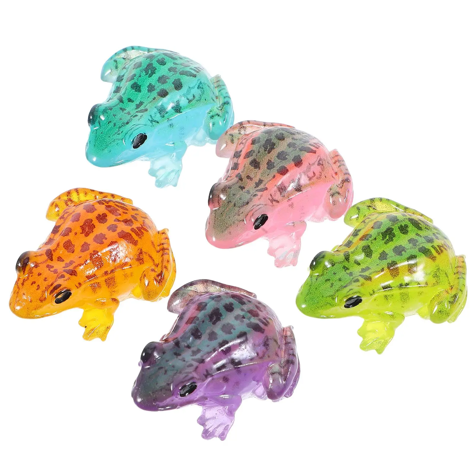 5 Pcs Mini Frog Decor Pink Orange Blue Green Purple Resin Figurines for Home Office Garden Landscape Accessories
5 Pcs Mini Frog Decor Pink Orange Blue Green Purple Resin Figurines for Home Office Garden Landscape Accessories
