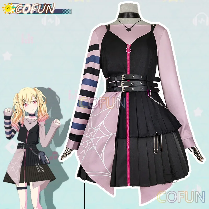 COFUN Game Project Sekai Colorful Stage Tenma Saki Косплей Костюм PJSK Хэллоуин Наряды Женский Поющий Костюм
COFUN Game Project Sekai Colorful Stage Tenma Saki Косплей Костюм PJSK Хэллоуин Наряды Женский Поющий Костюм