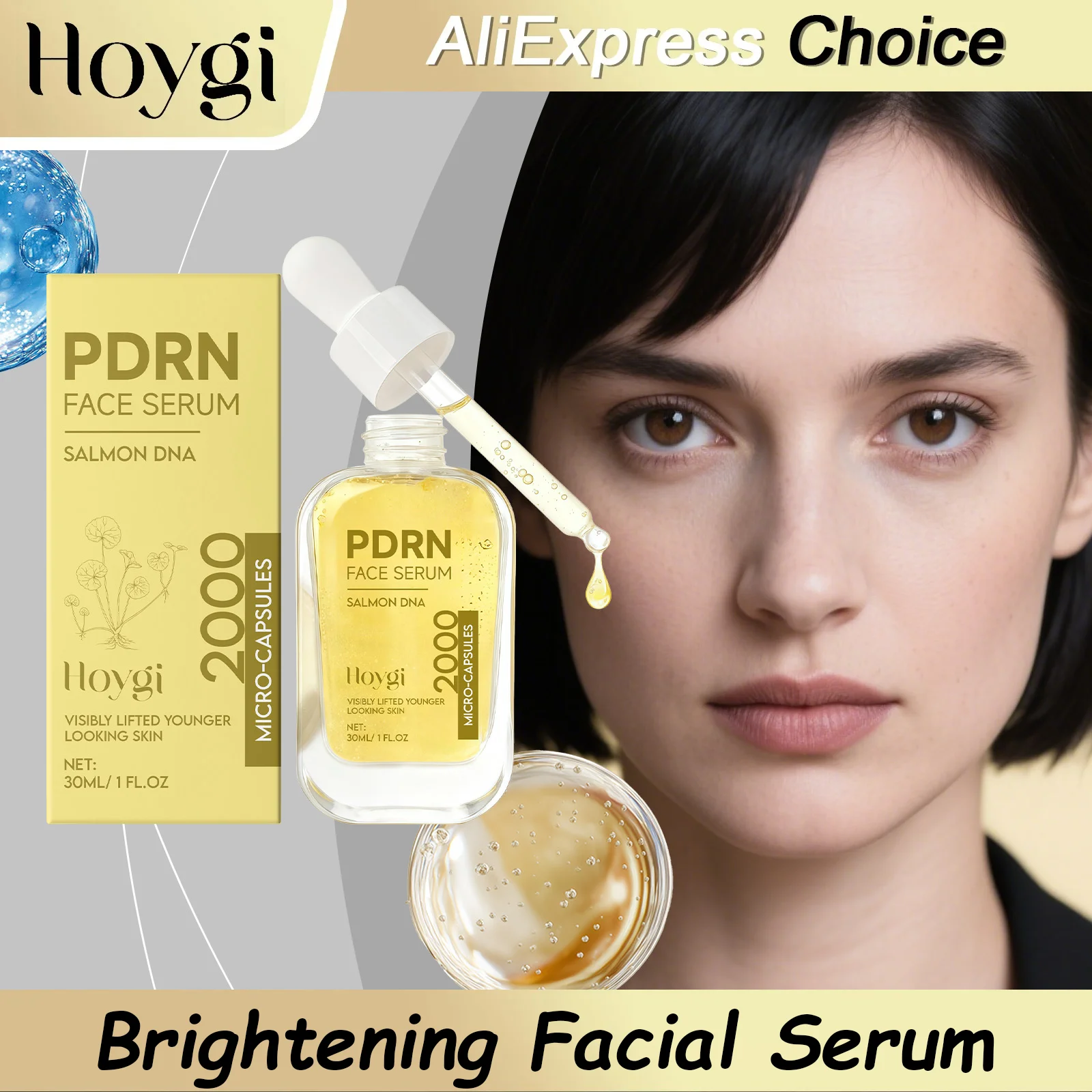 HOYGI Centella Asiatica Face Serum Nourish Dry Skin Pore Shrinking Brightening Whitening Essence Facial Moisturizer Smooth Skin
HOYGI Centella Asiatica Face Serum Nourish Dry Skin Pore Shrinking Brightening Whitening Essence Facial Moisturizer Smooth Skin