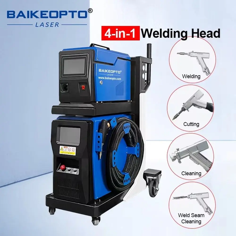 4-in-1 Handheld Laser Source Welder Air-cooled Fiber Laser Metal Welding Machine Potable Lasers Welding Machines
4-in-1 Handheld Laser Source Welder Air-cooled Fiber Laser Metal Welding Machine Potable Lasers Welding Machines