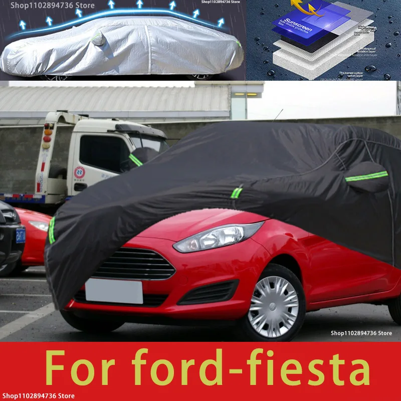 Чехол для автомобиля Ford fiesta fit, защитный чехол на весь автомобиль, защита от снега, солнца, водонепроницаемый пыленепроницаемый внешний черный чехол для автомобиля
Чехол для автомобиля Ford fiesta fit, защитный чехол на весь автомобиль, защита от снега, солнца, водонепроницаемый пыленепроницаемый внешний черный чехол для автомобиля