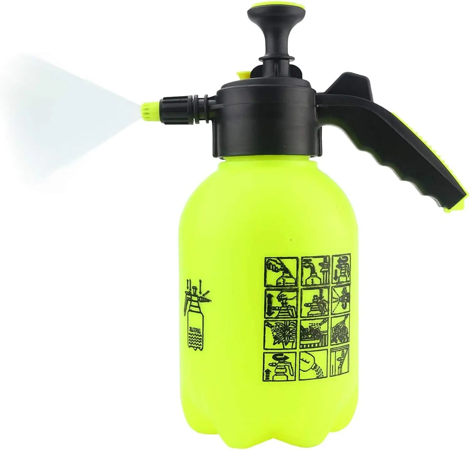 Portable Hand Held Garden Sprayer, Adjustable Nozzle, Manual 1/2 Gallon for Plants & Cleaning
Portable Hand Held Garden Sprayer, Adjustable Nozzle, Manual 1/2 Gallon for Plants & Cleaning