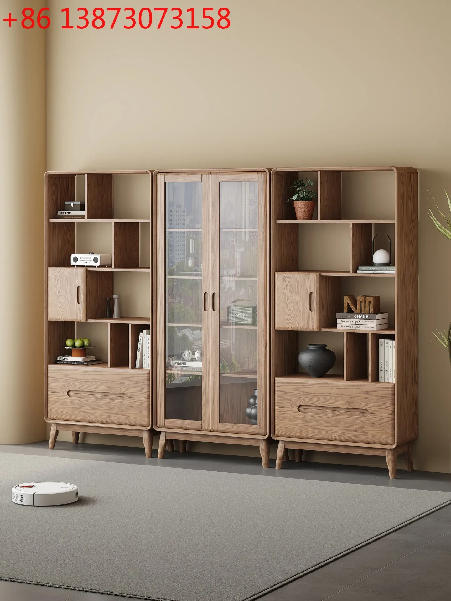 Siqiao Solid Wood Bookcase Nordic Simple Solid Wood Locker Storage Cabinet Bookshelf Standing Cabinet Locker
Siqiao Solid Wood Bookcase Nordic Simple Solid Wood Locker Storage Cabinet Bookshelf Standing Cabinet Locker
