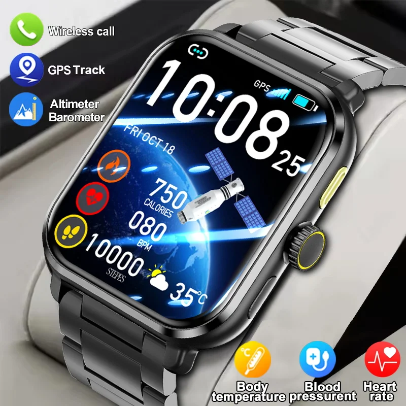 2025 New Men GPS Smart Watches Bluetooth call Heart Rate Monitor Sports Health Waterproof Women Clock Smart Watch Holiday Gifts
2025 New Men GPS Smart Watches Bluetooth call Heart Rate Monitor Sports Health Waterproof Women Clock Smart Watch Holiday Gifts