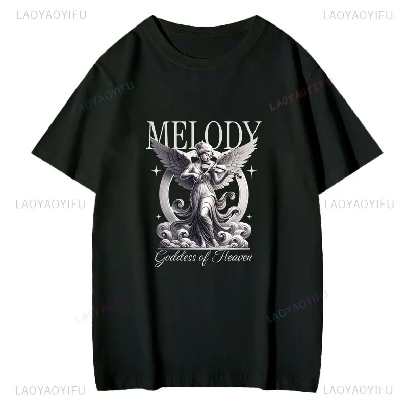 Melody of Angel Goddess — рубашка с графическим принтом в винтажном стиле для повседневной носки, повседневная хлопковая футболка для мужчин и женщин
Melody of Angel Goddess — рубашка с графическим принтом в винтажном стиле для повседневной носки, повседневная хлопковая футболка для мужчин и женщин