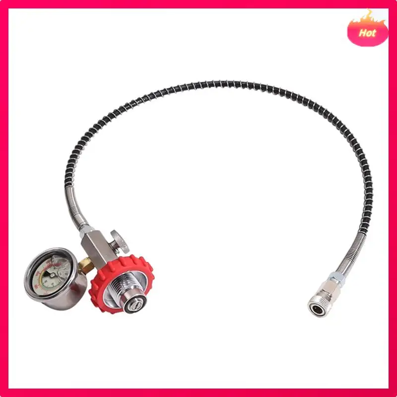 Multi 24Inch Fill Station Charging Adaptor Adaptor From Scuba Tank BP:1600Bar WP:630Bar Connector For PCP Air Refill
Multi 24Inch Fill Station Charging Adaptor Adaptor From Scuba Tank BP:1600Bar WP:630Bar Connector For PCP Air Refill