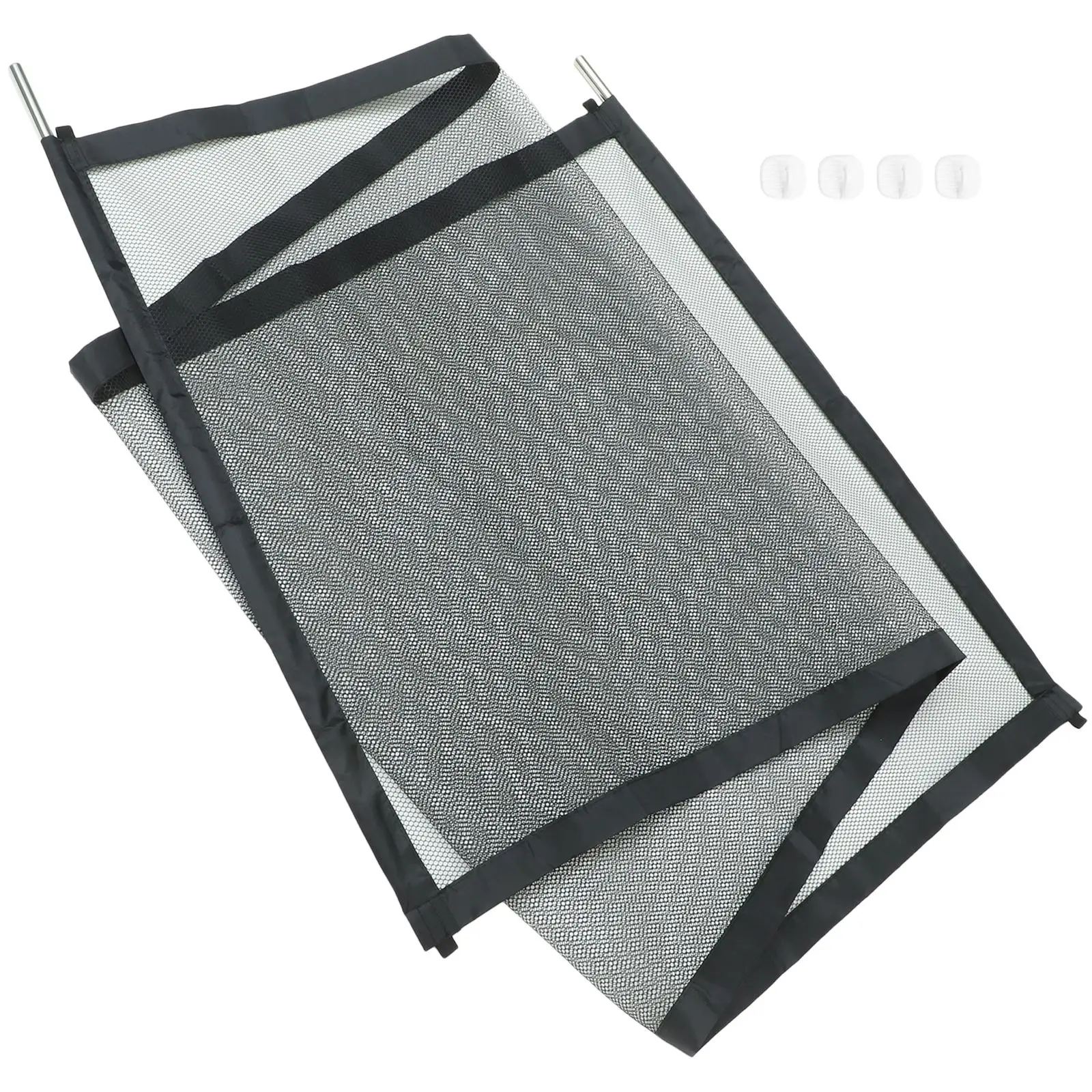 Baby Safety Gate 76x180cm Black Large No Drilling Fence for Kitchen Stairs Balcony Bathroom Pet Mesh Guardrail
Baby Safety Gate 76x180cm Black Large No Drilling Fence for Kitchen Stairs Balcony Bathroom Pet Mesh Guardrail