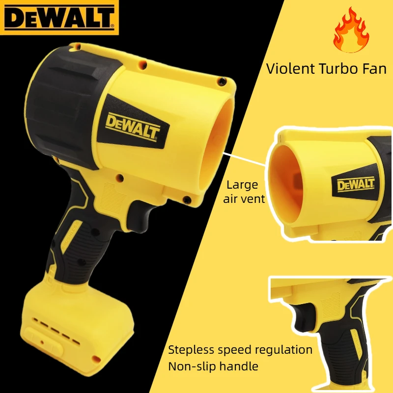 Dewalt 20V Max Turbo Blower | 30,000 RPM Cordless Handheld Fan for Rapid Drying & Dust Removal (Tool Only)
Dewalt 20V Max Turbo Blower | 30,000 RPM Cordless Handheld Fan for Rapid Drying & Dust Removal (Tool Only)