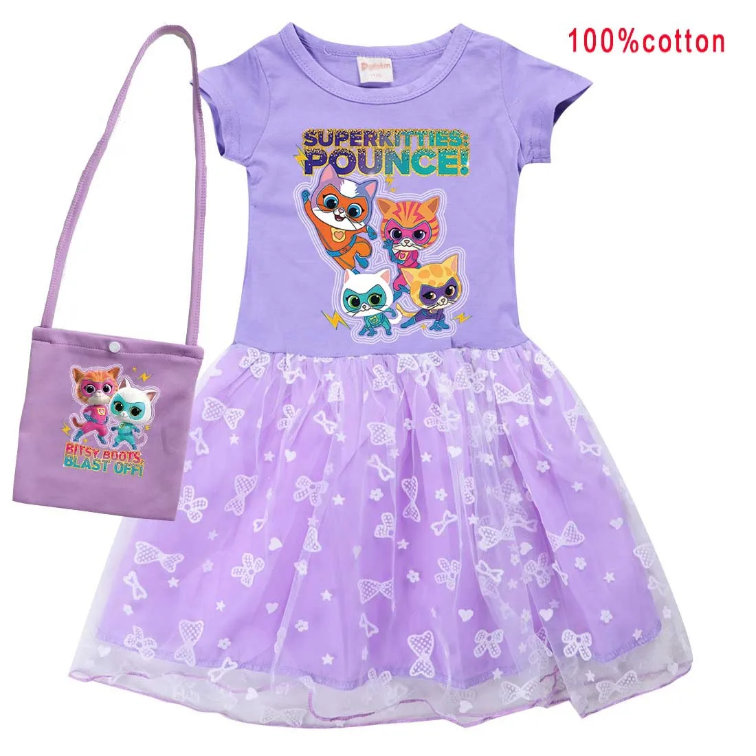 Superkitties Printed Clothes Kids Short Sleeve Casual Dresses Toddler Girls Rainbow Birthday Party Dress Baby Sequin Vestido
Superkitties Printed Clothes Kids Short Sleeve Casual Dresses Toddler Girls Rainbow Birthday Party Dress Baby Sequin Vestido