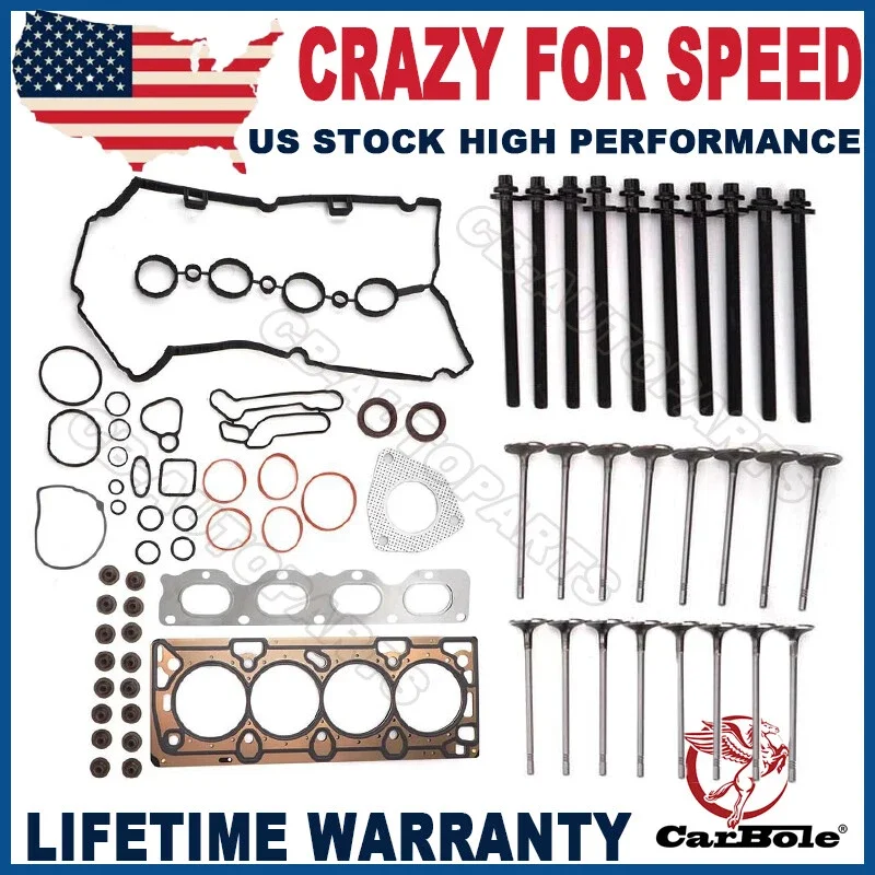 MLS Head Gasket Bolts Set For Chevrolet Cruze Sonic 1.8L L4 HGS345 2012-2017 NEW
MLS Head Gasket Bolts Set For Chevrolet Cruze Sonic 1.8L L4 HGS345 2012-2017 NEW