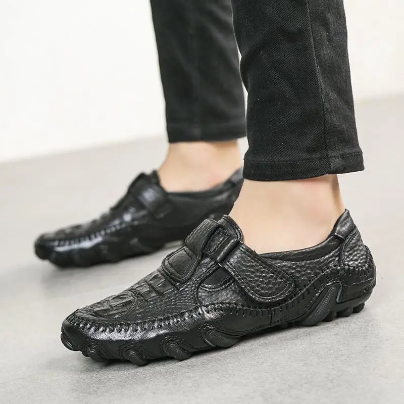 2026 Soft Leather Octopus Men's Shoes Bean Bean Casual Low Top Korean Style Sports Trendy Cowhide Fashionable Loafers
2026 Soft Leather Octopus Men's Shoes Bean Bean Casual Low Top Korean Style Sports Trendy Cowhide Fashionable Loafers