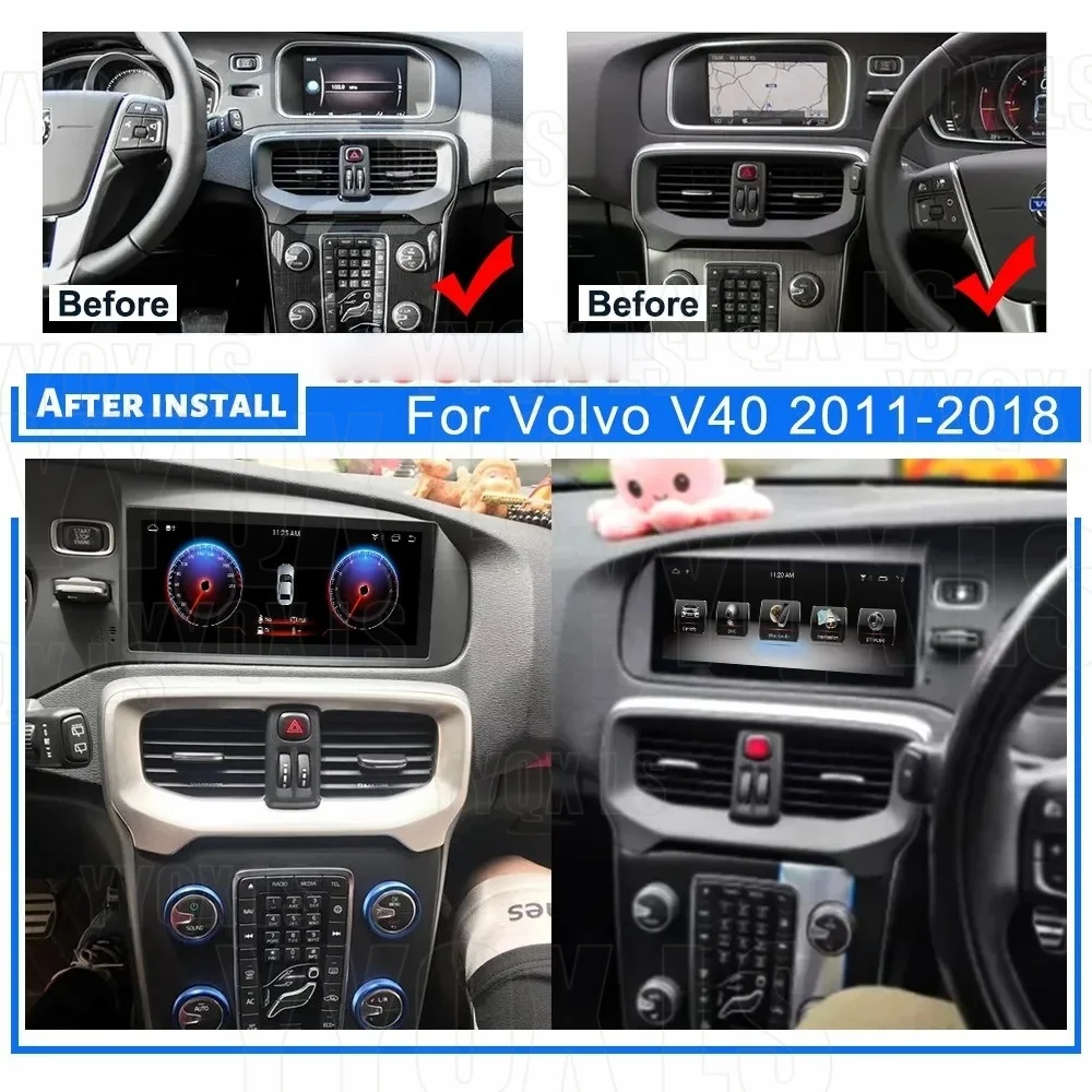 Qled Screen For VOLVO V40 2011 2018 Right Hand Driving Android Car Multimedia Video Player GPS CarPlay 2din Head Unit Navigation
Qled Screen For VOLVO V40 2011 2018 Right Hand Driving Android Car Multimedia Video Player GPS CarPlay 2din Head Unit Navigation