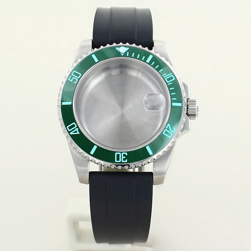 40mm Men's Watch Case Strap Sapphire Glass For NH35 NH36 NH34 8215 Eta2824 Movement Case 28 5mm Dial Ceramic C3 Bezel insert SUB
40mm Men's Watch Case Strap Sapphire Glass For NH35 NH36 NH34 8215 Eta2824 Movement Case 28 5mm Dial Ceramic C3 Bezel insert SUB