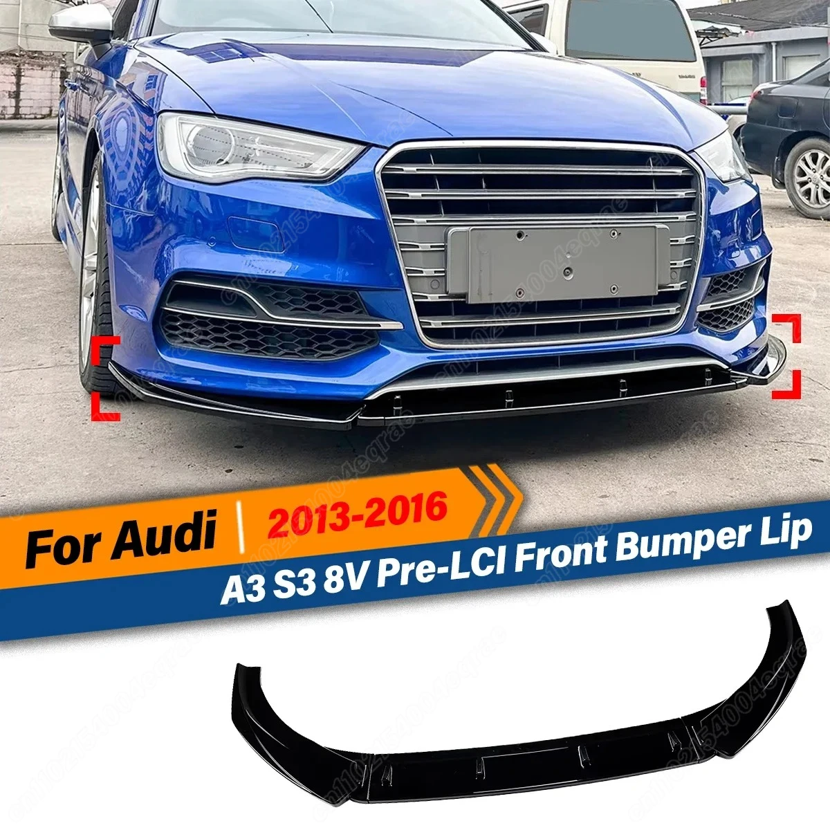 Для Audi A3 S3 8V TFSI TDI FSI Pre-Lci S-Line 2013 2014 2015 2016 передний бампер, разделитель, защита, спойлер, комплект кузова автомобиля
Для Audi A3 S3 8V TFSI TDI FSI Pre-Lci S-Line 2013 2014 2015 2016 передний бампер, разделитель, защита, спойлер, комплект кузова автомобиля