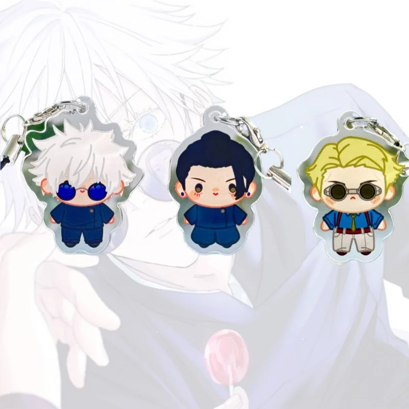 5Cm Acrylic Key Buckle for Jjk Satoru Gojo Suguru Geto Nanami Kento Anime Cartoons Acrylic Key Chain Pendant Backpack Pendant
5Cm Acrylic Key Buckle for Jjk Satoru Gojo Suguru Geto Nanami Kento Anime Cartoons Acrylic Key Chain Pendant Backpack Pendant
