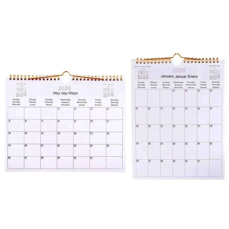 2025Calendar 2025-2026 - 12 Months Wall Calendar from July 2025 to June 2026, Multilingual Coil Planner Agenda Office Wall Calen
2025Calendar 2025-2026 - 12 Months Wall Calendar from July 2025 to June 2026, Multilingual Coil Planner Agenda Office Wall Calen