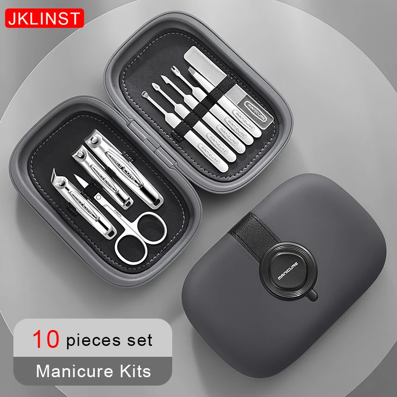 10pcs Professional Manicure Stainless Steel Nail Clippers Set, Idea Packing Manicure Kits, Scissors Cuticle Pusher Makeup Tools
10pcs Professional Manicure Stainless Steel Nail Clippers Set, Idea Packing Manicure Kits, Scissors Cuticle Pusher Makeup Tools