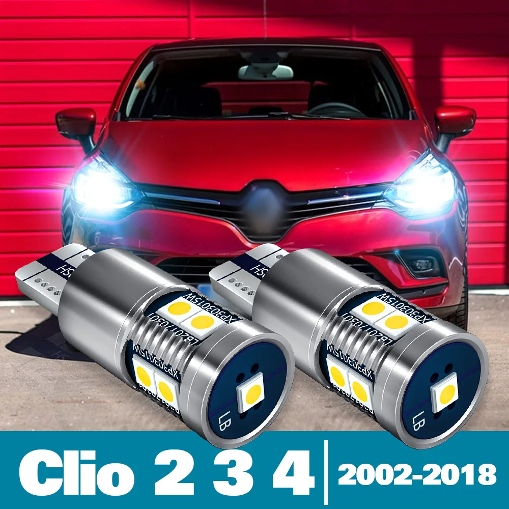 2pcs LED Parking Light For Renault Clio 2 3 4 Accessories 2002-2018 2010 2011 2012 2013 2014 2015 2016 2017 Clearance Lamp
2pcs LED Parking Light For Renault Clio 2 3 4 Accessories 2002-2018 2010 2011 2012 2013 2014 2015 2016 2017 Clearance Lamp