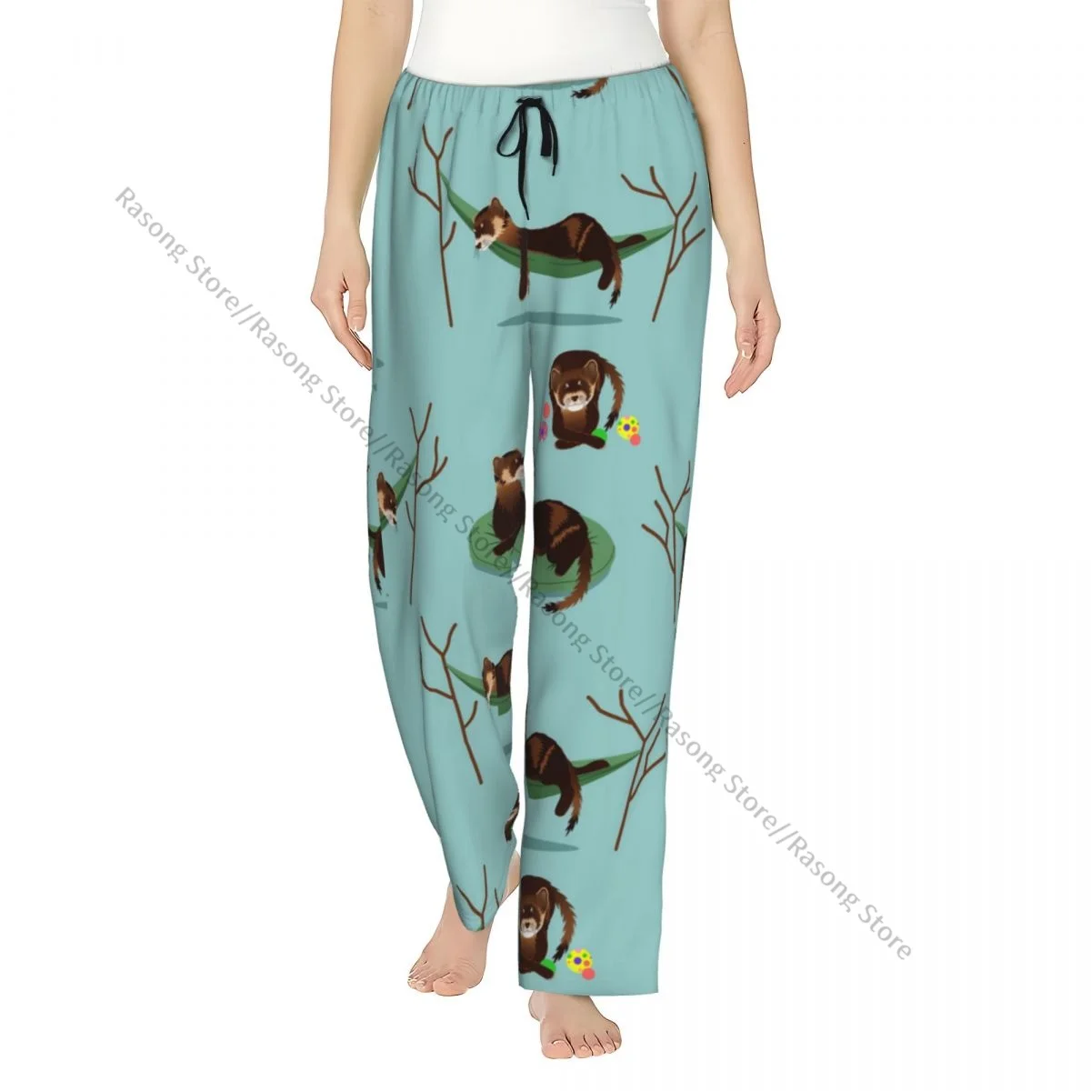 Warm Women Pajama Pants Brown Ferrets Flannel Sleep Bottoms Soft Fleece Loungewear
Warm Women Pajama Pants Brown Ferrets Flannel Sleep Bottoms Soft Fleece Loungewear