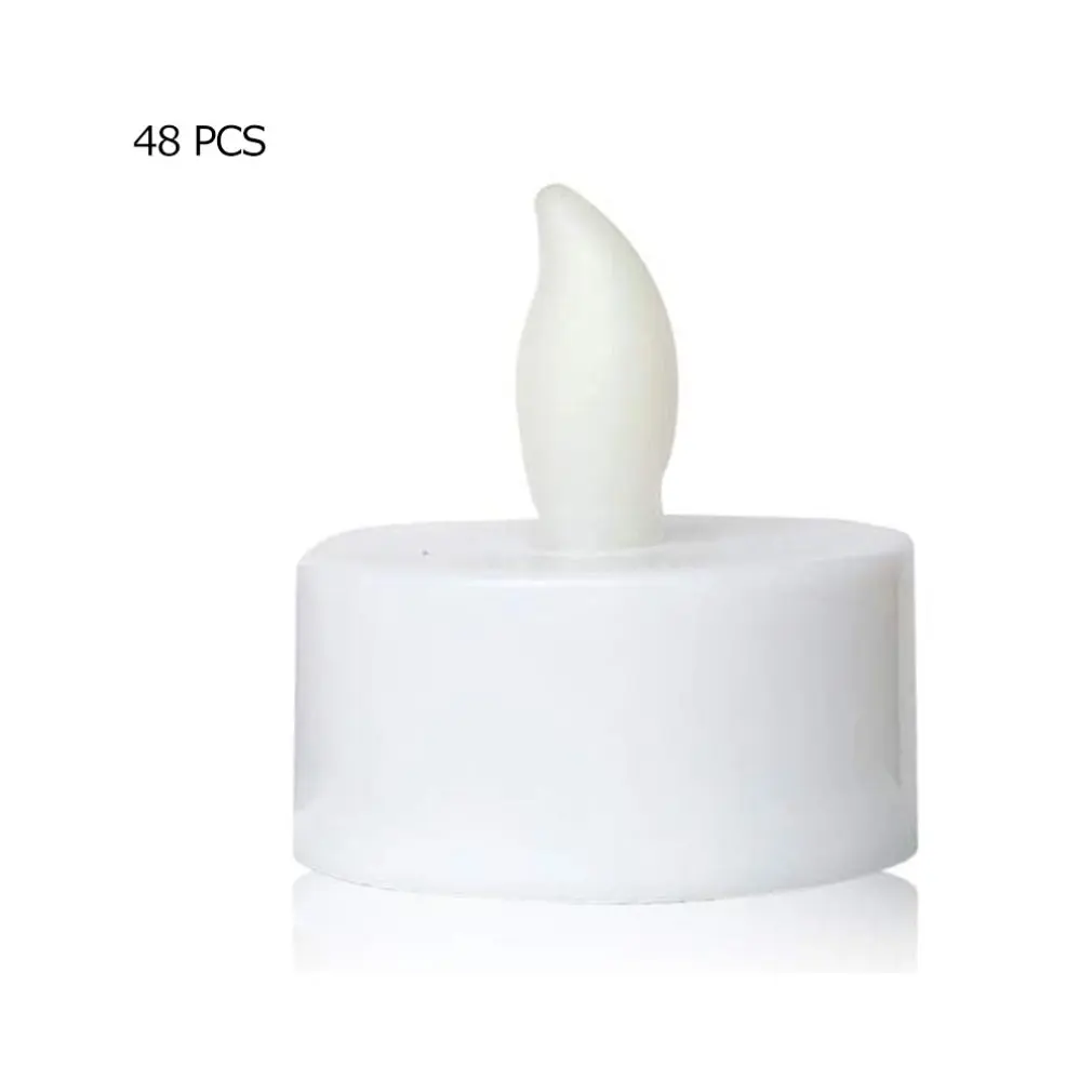 48pcs LED Monochrome Candle Creative Electronic Candle Monochrome Candle Mini Home Decorative Electronic Candle
48pcs LED Monochrome Candle Creative Electronic Candle Monochrome Candle Mini Home Decorative Electronic Candle