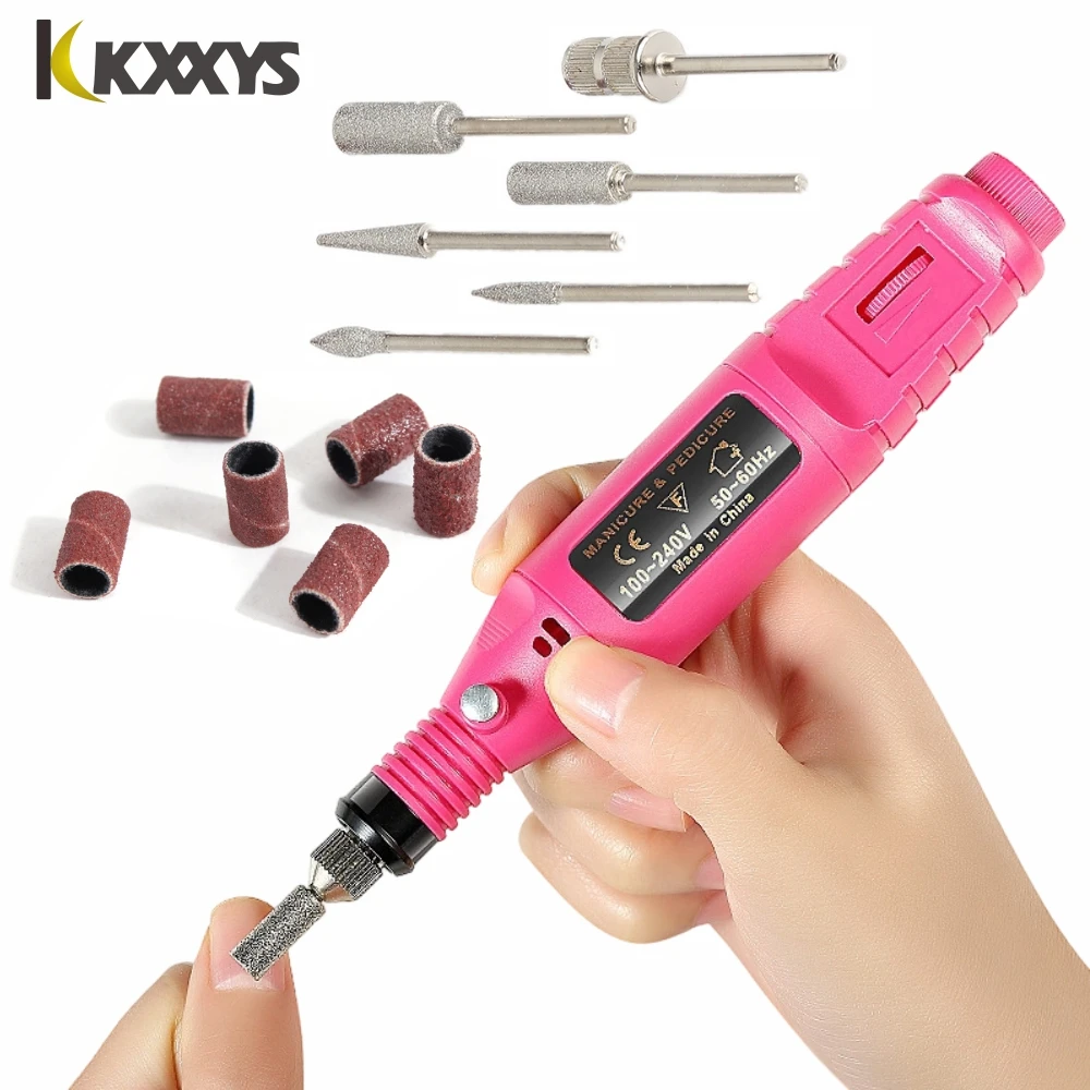 Complete Electric Manicure Pedicure Drill Set-Nail Art Pen & Bits Included, Professional Home Salon Nail File Machine
Complete Electric Manicure Pedicure Drill Set-Nail Art Pen & Bits Included, Professional Home Salon Nail File Machine