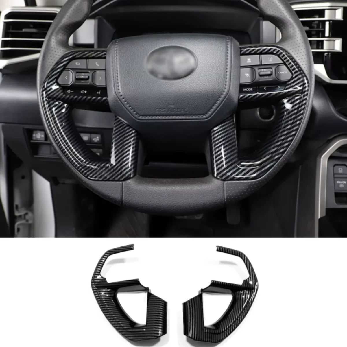 For Toyota Tundra 2022 2023 Interior Accessories Car Steering Wheel Frame Decoration Cover Trim
For Toyota Tundra 2022 2023 Interior Accessories Car Steering Wheel Frame Decoration Cover Trim