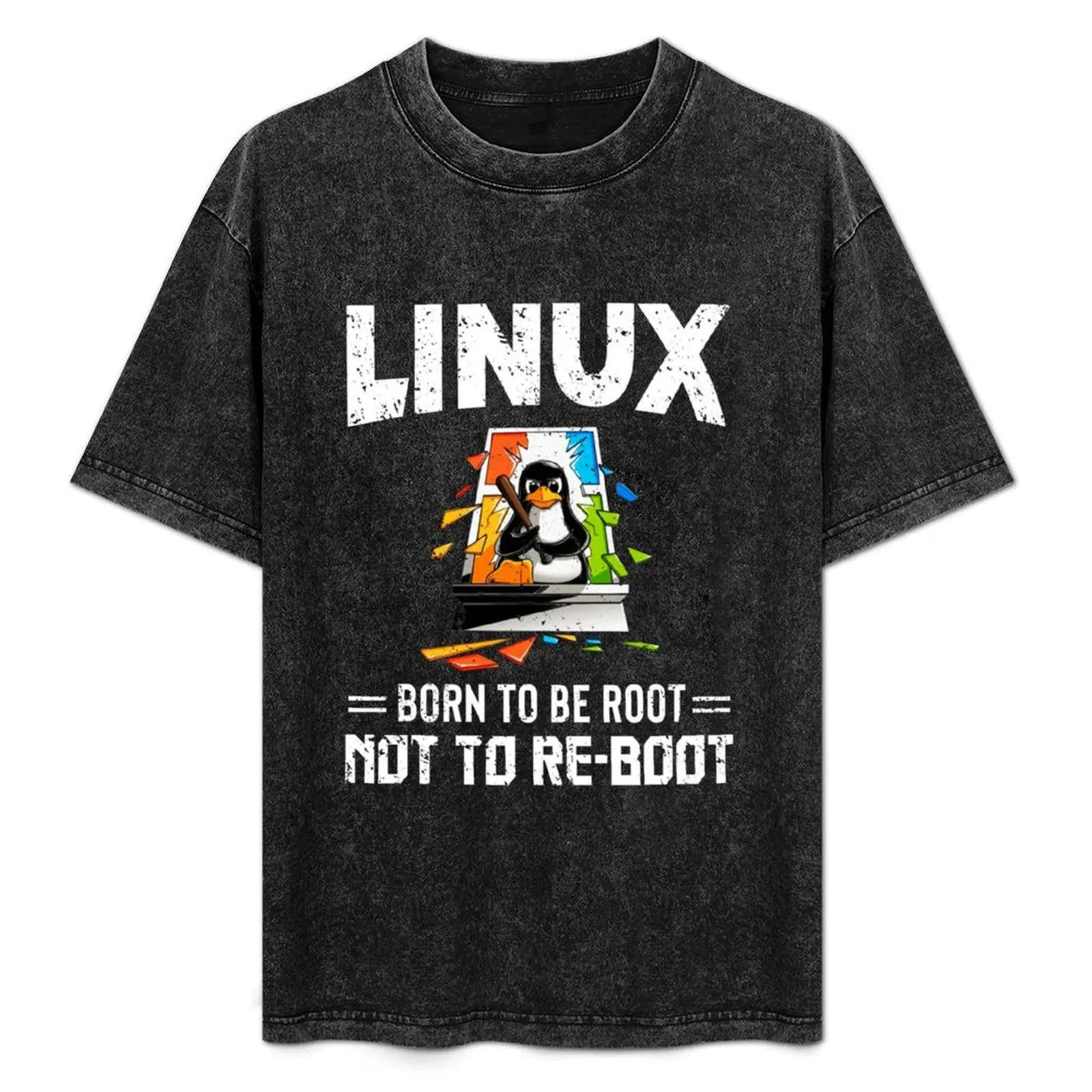 Linux - Born To Be Root, Not To Reboot T-Shirt Basic Short Sleeve T-Shirt for Men
Linux - Born To Be Root, Not To Reboot T-Shirt Basic Short Sleeve T-Shirt for Men