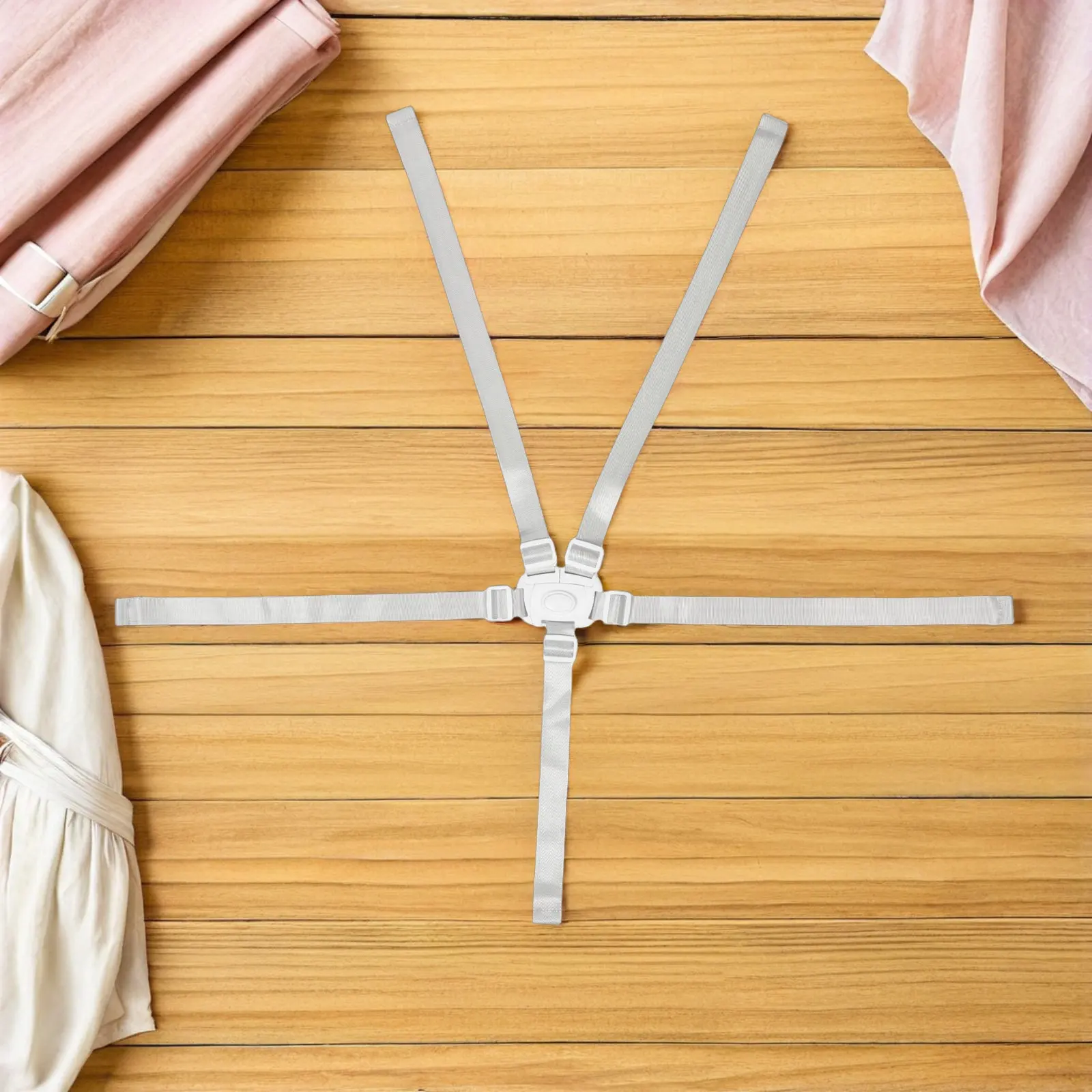 4Pcs Toddler High Chair Safety Harness Five-Point Adjustable Comfort Padded Strap Set for Baby Dining Chair Travel Home Use
4Pcs Toddler High Chair Safety Harness Five-Point Adjustable Comfort Padded Strap Set for Baby Dining Chair Travel Home Use