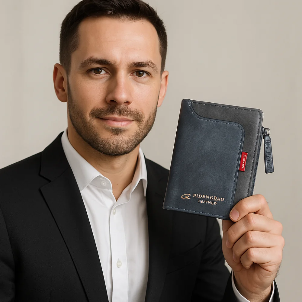 Simple Classic Men's Short Wallet RFID Pu Leather Male Bifold Wallets Anti Theft Casual Coin Pocket Daily
Simple Classic Men's Short Wallet RFID Pu Leather Male Bifold Wallets Anti Theft Casual Coin Pocket Daily