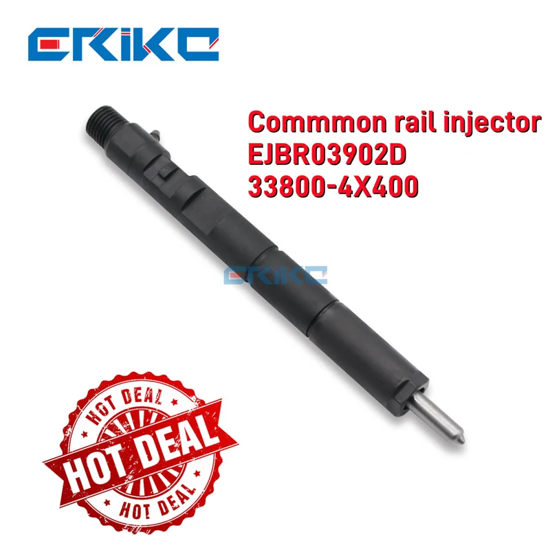 EJBR03902D Diesel Engine Fuel Injector Assembly 33800-4X400 Common Rail Spare Parts Injector for Delphi Injector for Car KIA
EJBR03902D Diesel Engine Fuel Injector Assembly 33800-4X400 Common Rail Spare Parts Injector for Delphi Injector for Car KIA
