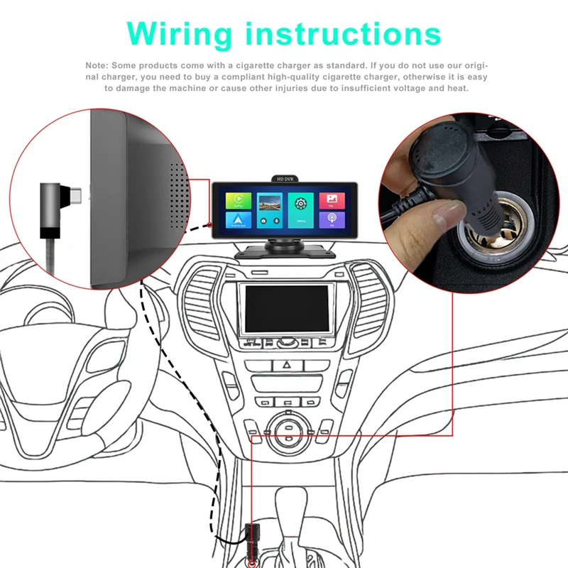 ABKN-10.26In 4K DVR Car Monitor Carplay Android Auto Dashboard ADAS Dash Cam Dual Cameras GPS Navigation WIFI FM IPS Screen
ABKN-10.26In 4K DVR Car Monitor Carplay Android Auto Dashboard ADAS Dash Cam Dual Cameras GPS Navigation WIFI FM IPS Screen