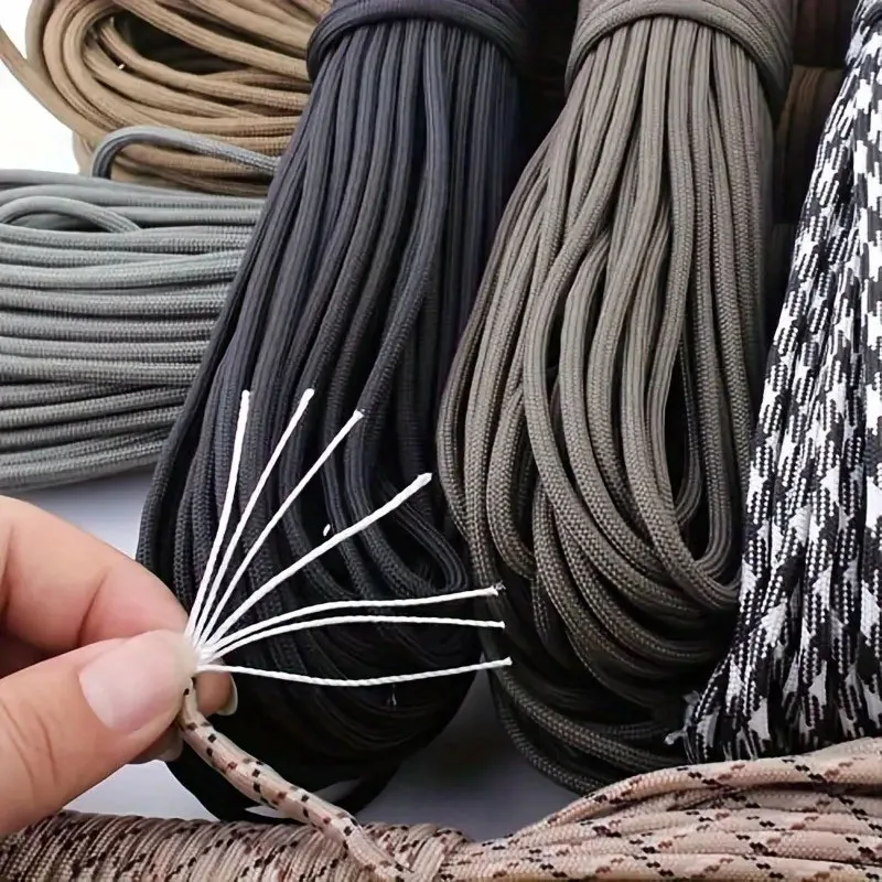 31M/100M Durable 7Layer Nylon Rope 4MM Multi Functional Suitable for Picnicking Hiking Pet Rope DIY Multi Functional Accessories
31M/100M Durable 7Layer Nylon Rope 4MM Multi Functional Suitable for Picnicking Hiking Pet Rope DIY Multi Functional Accessories