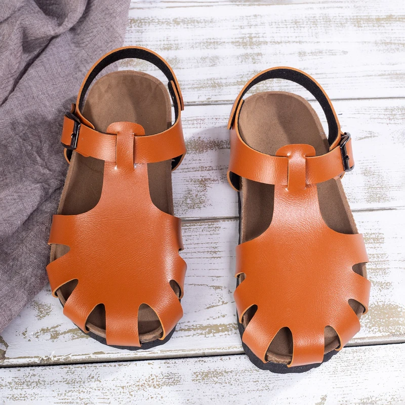 Fashion Boys Flat Shoes 2025 Summer New Kids Sandals Soft Soled Girls Casual Sandals Anti Slip Child Beach Shoes Zapatos Niña 
Fashion Boys Flat Shoes 2025 Summer New Kids Sandals Soft Soled Girls Casual Sandals Anti Slip Child Beach Shoes Zapatos Niña