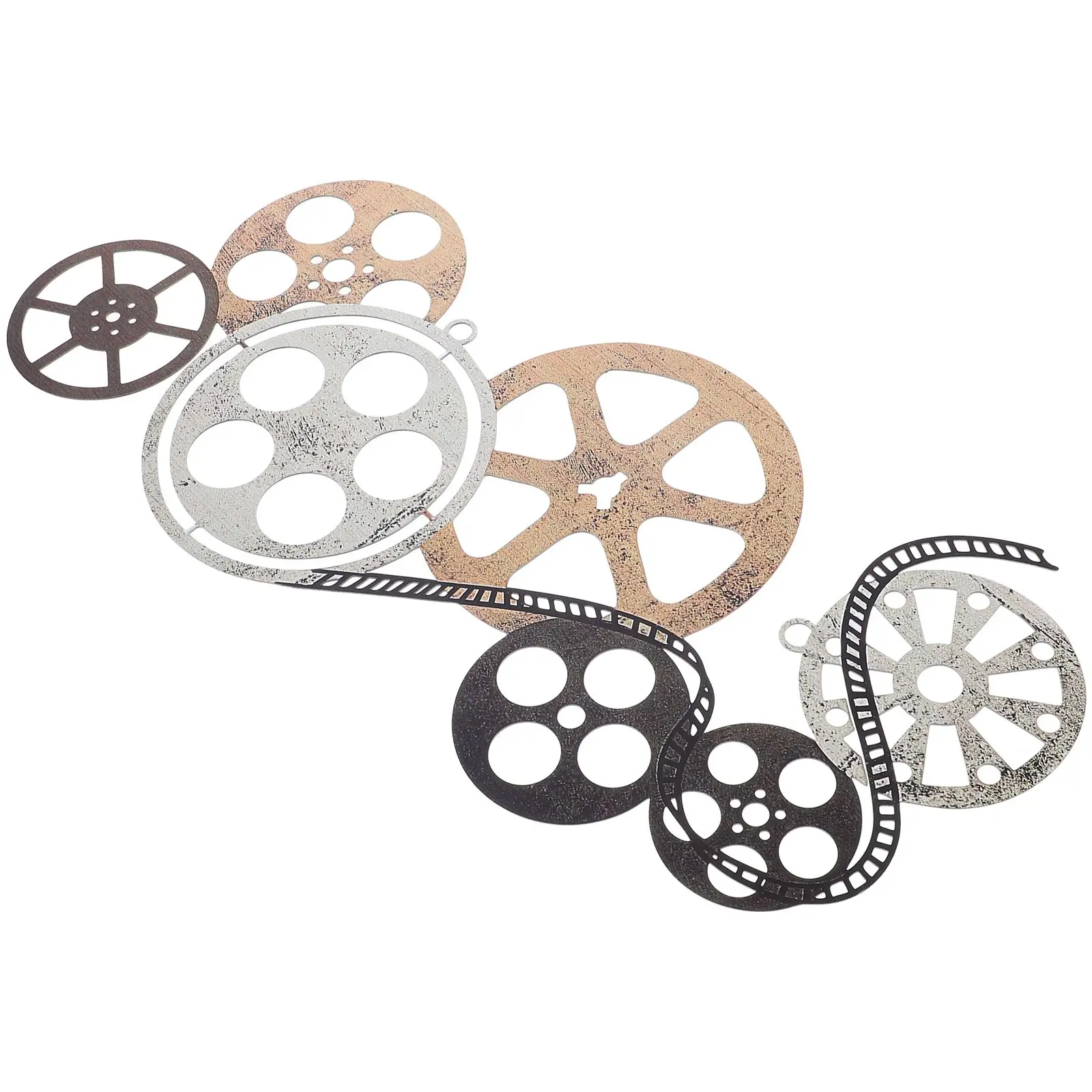 Retro Iron Art Decor Movie Room Hanging Wall Sculptures Sculptures Decor Pad Cover Outdoor Garden nament
Retro Iron Art Decor Movie Room Hanging Wall Sculptures Sculptures Decor Pad Cover Outdoor Garden nament
