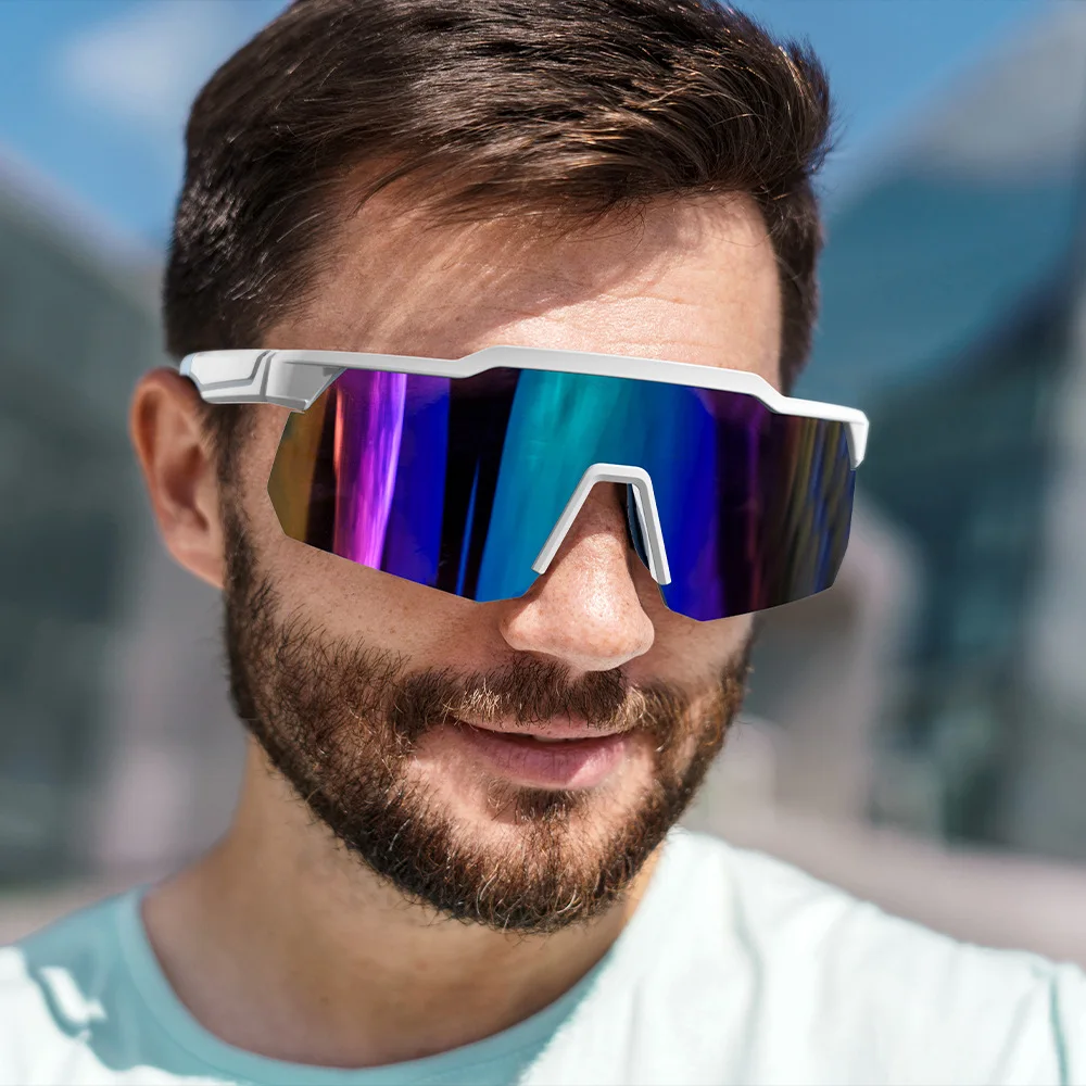 New Lightweight Sports Sunglasses Fashionable Outdoor Anti-UV Mountaineering Running Goggles Cycling Glasses for Women and Men
New Lightweight Sports Sunglasses Fashionable Outdoor Anti-UV Mountaineering Running Goggles Cycling Glasses for Women and Men