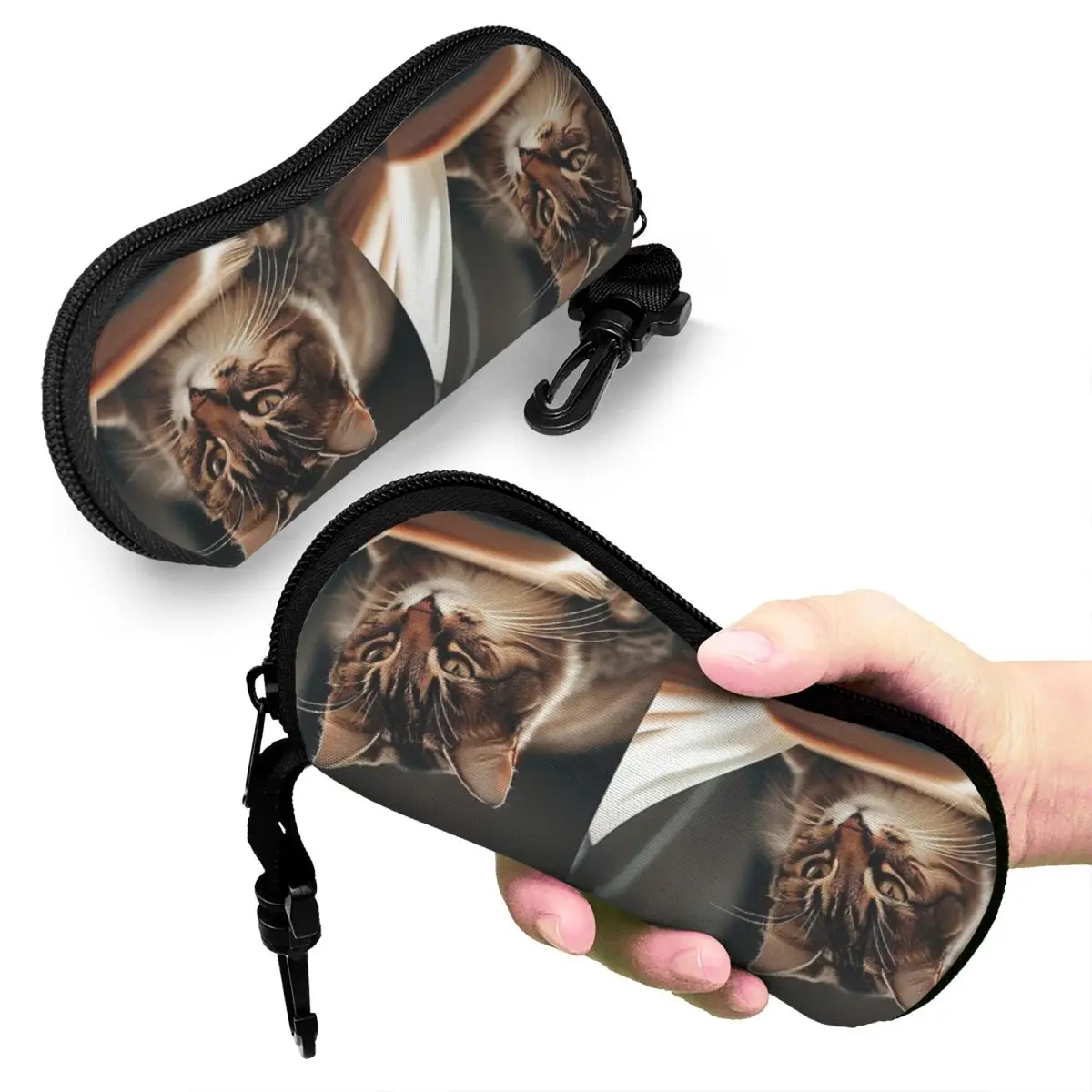 Chill Like Cat - Cat Reading Books - Cat Lover Shell Glasses Case Protective Sunglasses Box Women Men Soft Eyeglasses Bag Pouch
Chill Like Cat - Cat Reading Books - Cat Lover Shell Glasses Case Protective Sunglasses Box Women Men Soft Eyeglasses Bag Pouch
