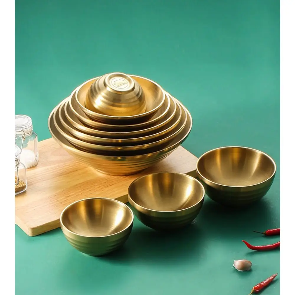 Practical Japanese Style 304 Stainless Steel Bowl Anti Fall Heat Insulated Ramen Bowl Durable Instant Noodles Bowl Restaurant
Practical Japanese Style 304 Stainless Steel Bowl Anti Fall Heat Insulated Ramen Bowl Durable Instant Noodles Bowl Restaurant