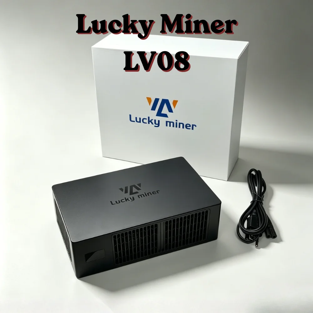 Lucky Miner LV08 4.5TH/s 140W SHA256 Mini Silent ASIC Miner WiFi Plug and Play Home Solo Lottery BTC Miner DC Powered
Lucky Miner LV08 4.5TH/s 140W SHA256 Mini Silent ASIC Miner WiFi Plug and Play Home Solo Lottery BTC Miner DC Powered