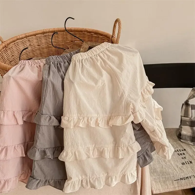 2025 Baby Girls Summer Casual Pants Fashion Ruffles Kids Children Comfortable Trousers Clothes Outfits
2025 Baby Girls Summer Casual Pants Fashion Ruffles Kids Children Comfortable Trousers Clothes Outfits
