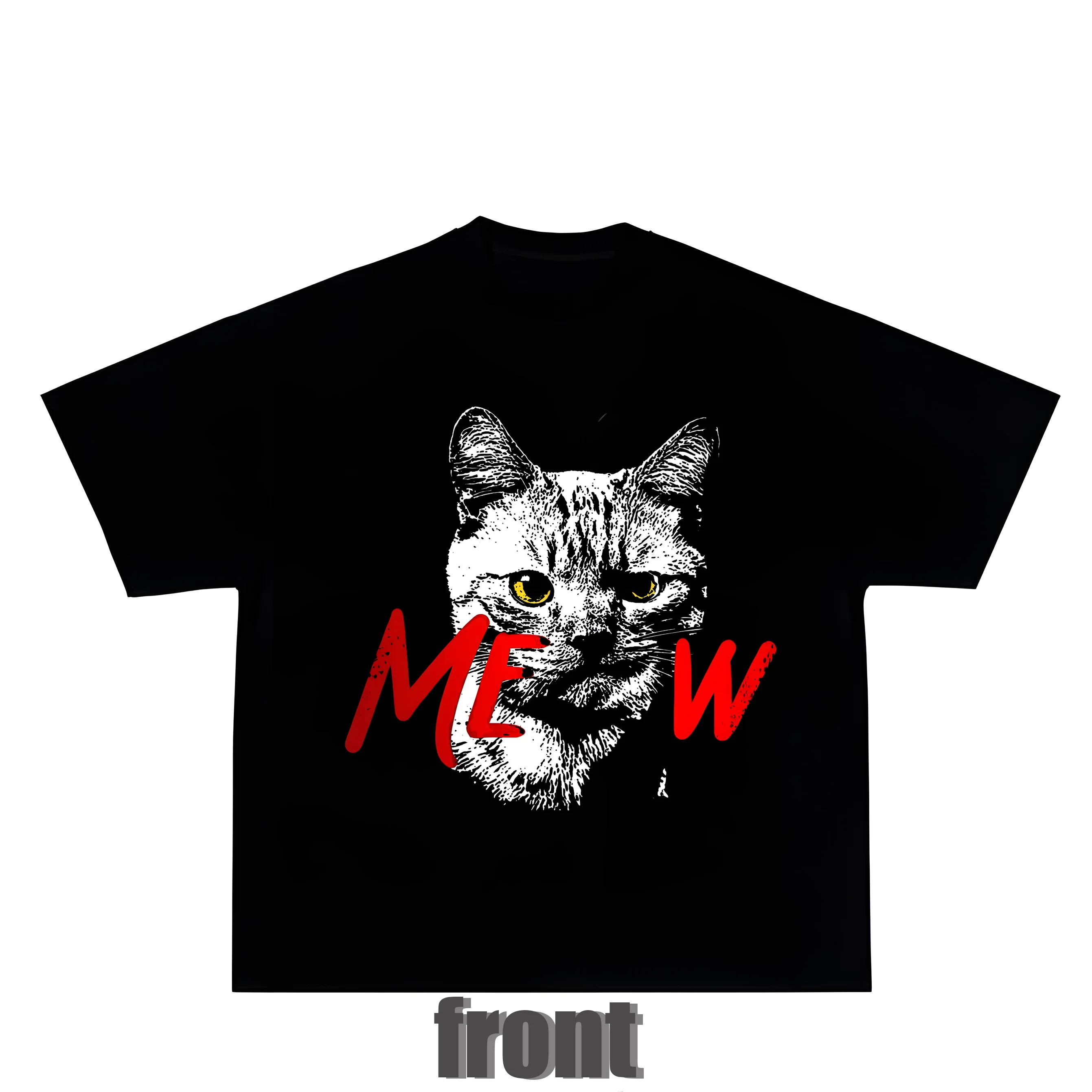 2025 American Summer Realistic Cat Printed Cotton Loose Men's and Women's Oversized T-shirt High Quality Short Sleeve T-shirt
2025 American Summer Realistic Cat Printed Cotton Loose Men's and Women's Oversized T-shirt High Quality Short Sleeve T-shirt