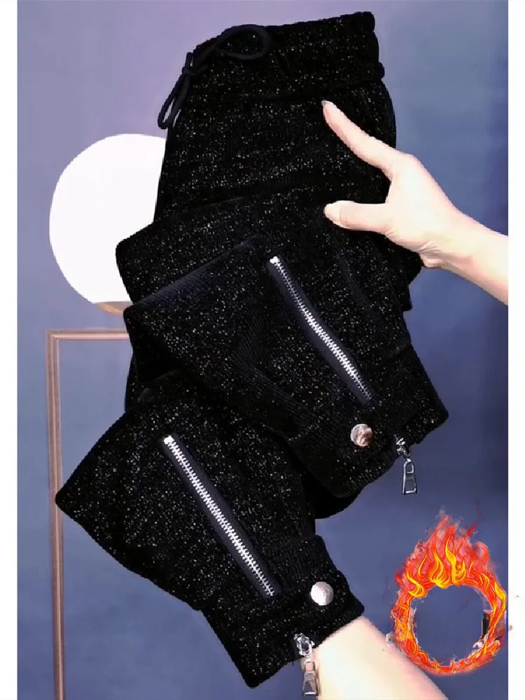 Faionable Zipper Pants Women's Loose Slimming Cuffed Harlan Casual Pants Personali Match All Autumn Winter New Arr...
Faionable Zipper Pants Women's Loose Slimming Cuffed Harlan Casual Pants Personali Match All Autumn Winter New Arr...