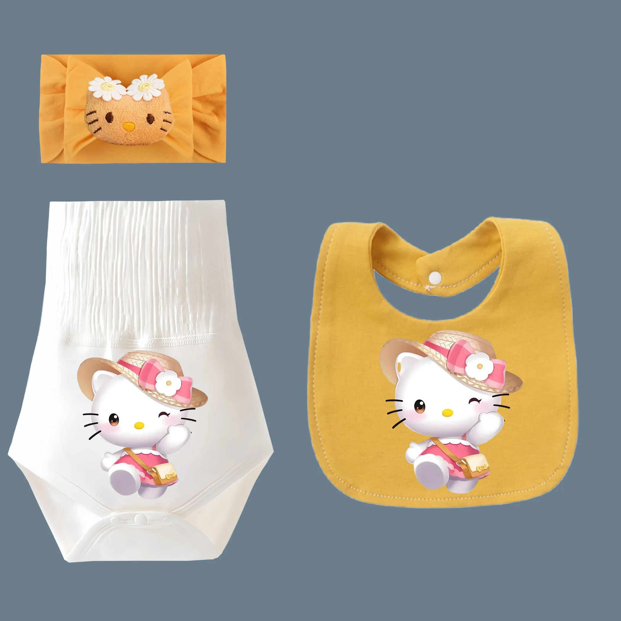 Cute hair bands for baby girls and boys in spring & autumn toddler pull-up pants baby tummy protection pants and baby wipes
Cute hair bands for baby girls and boys in spring & autumn toddler pull-up pants baby tummy protection pants and baby wipes