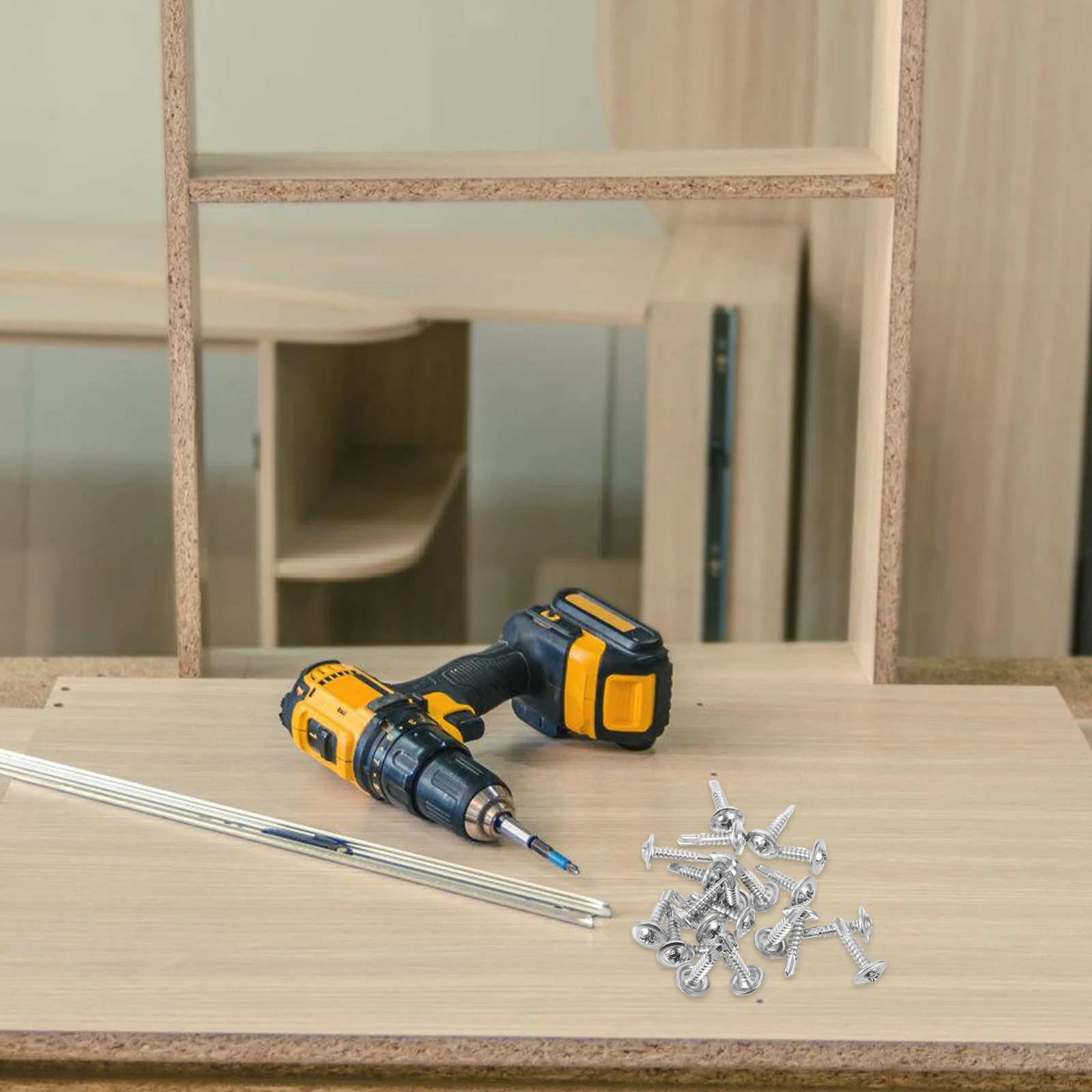 100pcs Self Drilling Screws Carbon Steel Flat Head For Fixing Sheet Wall Plate Fasteners Small Screws Kit
100pcs Self Drilling Screws Carbon Steel Flat Head For Fixing Sheet Wall Plate Fasteners Small Screws Kit