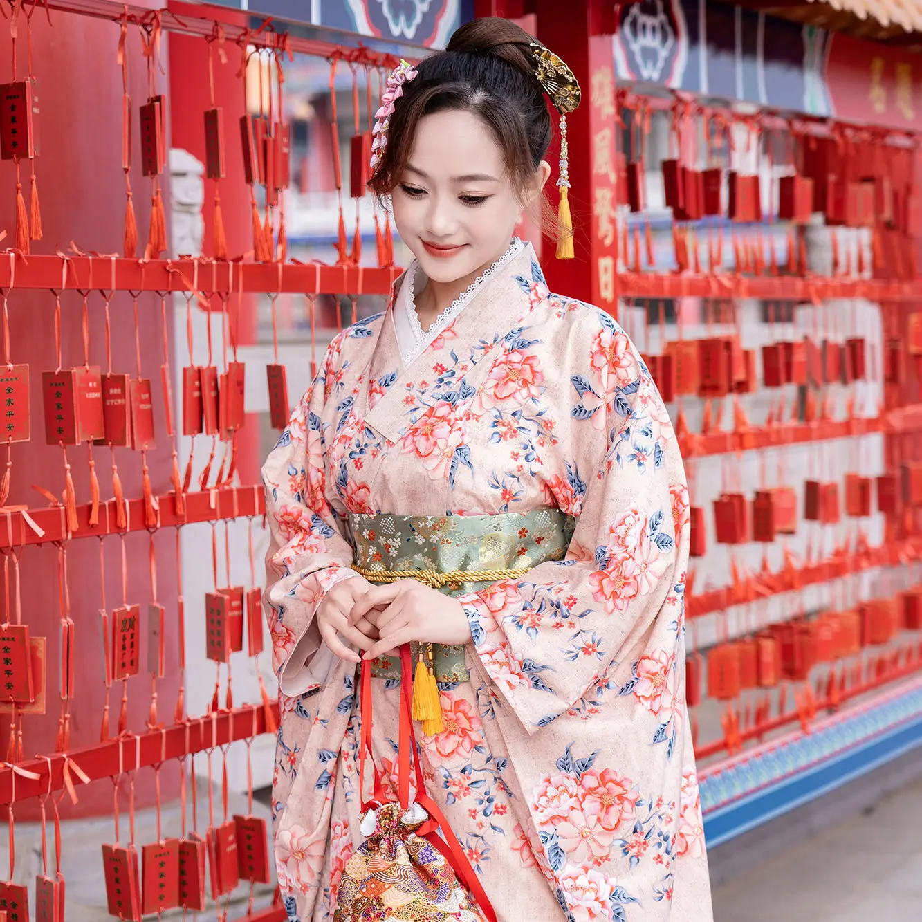 Shenming Girl Kimono Female Photo Clothing Formal Wear Traditional Retro Style Improved Dress Japanese Camellia
Shenming Girl Kimono Female Photo Clothing Formal Wear Traditional Retro Style Improved Dress Japanese Camellia