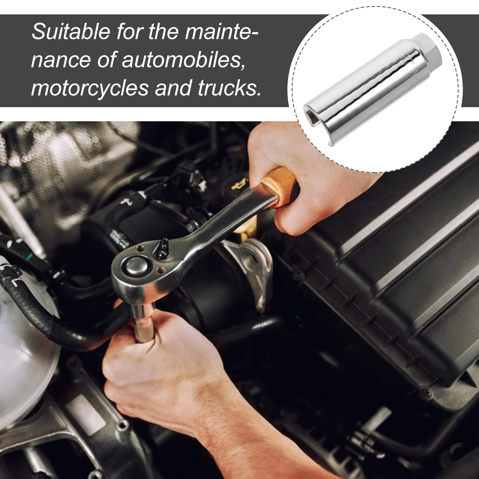 Sensor Socket Set Metal Tools for Mechanics Car Motorcycle Truck Repair Disassembly Removal Automotive Sensor Tool Efficient
Sensor Socket Set Metal Tools for Mechanics Car Motorcycle Truck Repair Disassembly Removal Automotive Sensor Tool Efficient