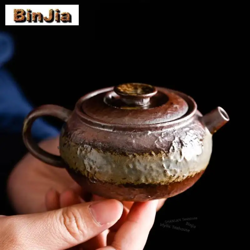 150ml Crude Pottery Clear Water Teapot Boutique Tea Infuser Pot Household Tea Maker Kettle With Ball Hole Drinkware Collection
150ml Crude Pottery Clear Water Teapot Boutique Tea Infuser Pot Household Tea Maker Kettle With Ball Hole Drinkware Collection