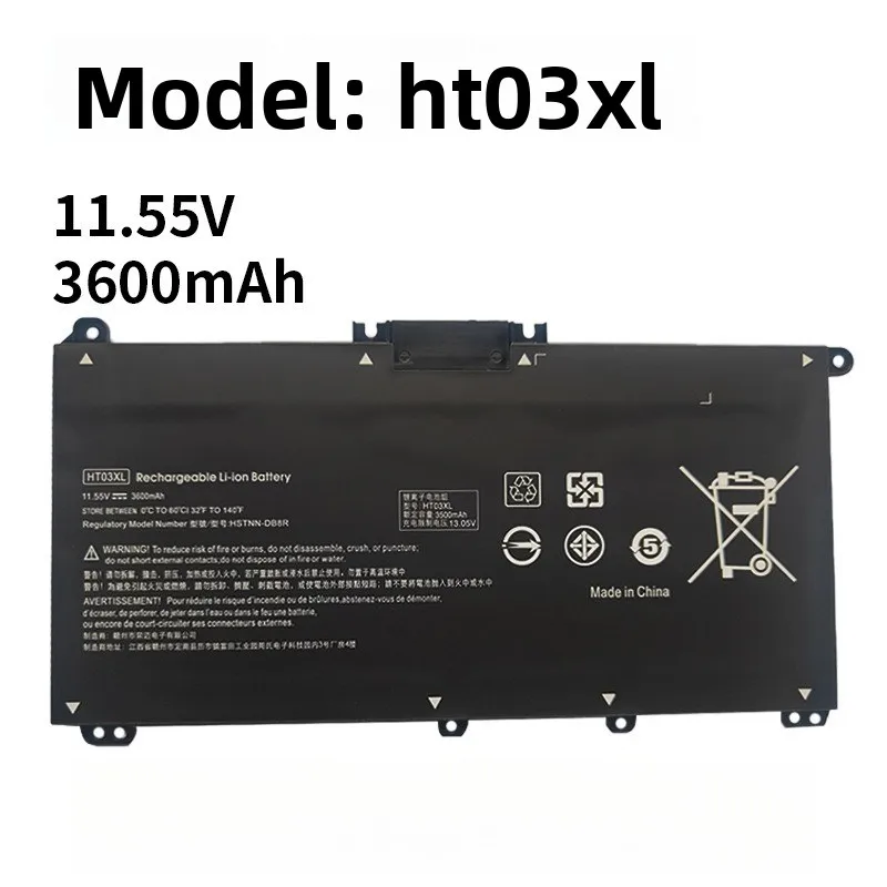 OPUYYM аккумулятор для ноутбука 3600 мАч 11,55 В подходит для HP HT03 TPN-Q207 Q208 C135 I131 I132 Q209 I130 I133 I134++
OPUYYM аккумулятор для ноутбука 3600 мАч 11,55 В подходит для HP HT03 TPN-Q207 Q208 C135 I131 I132 Q209 I130 I133 I134++