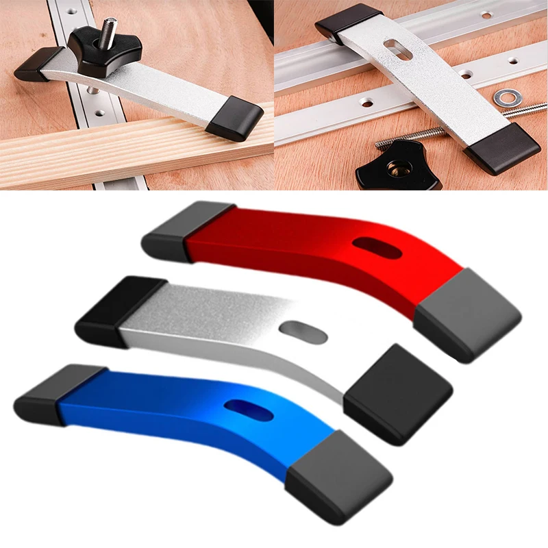 1Pc T-track Hold Down Clamp T Slot Clamp Easy to Use Convenient(Excluding screw accessories)
1Pc T-track Hold Down Clamp T Slot Clamp Easy to Use Convenient(Excluding screw accessories)