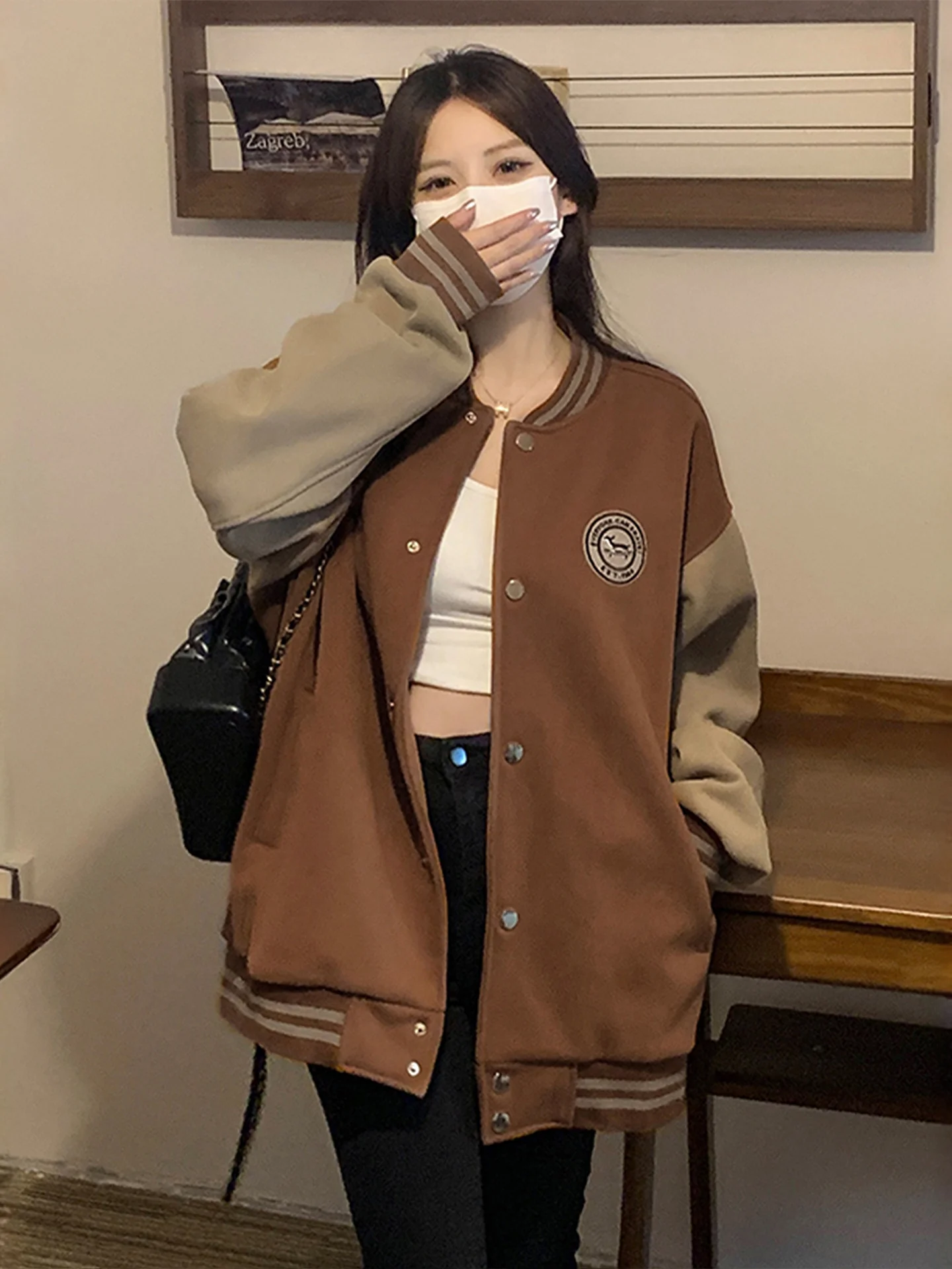 Baseball Jackets Leopard Womens Safari Versatile Button-Down Trekking Elegant Slimming Hooded Skin-Friendly Casual Vintage Retro
Baseball Jackets Leopard Womens Safari Versatile Button-Down Trekking Elegant Slimming Hooded Skin-Friendly Casual Vintage Retro